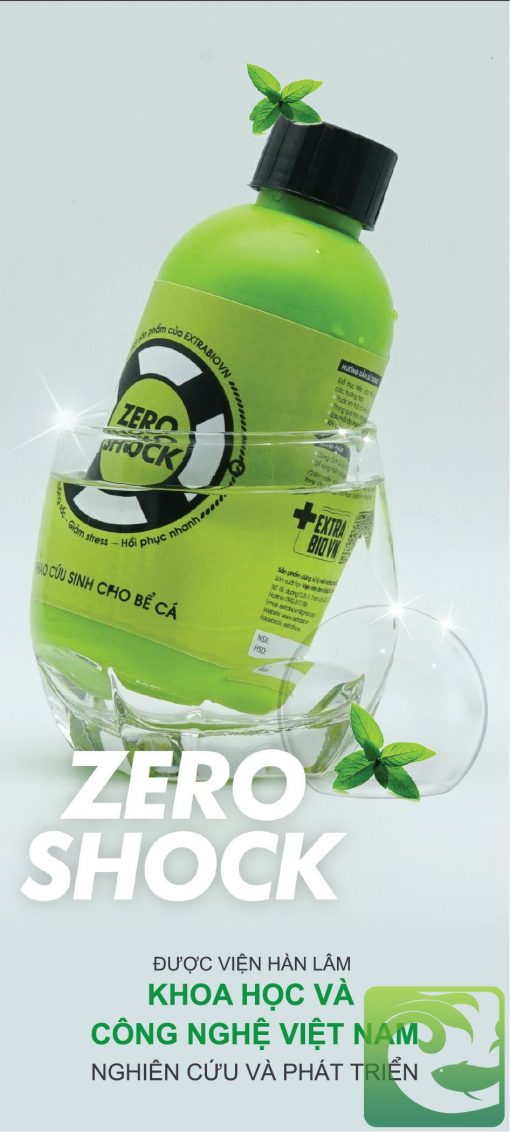 ZERO SHOCK - Chống shock nước – Giúp Cá Cảnh Khỏe Mạnh 3